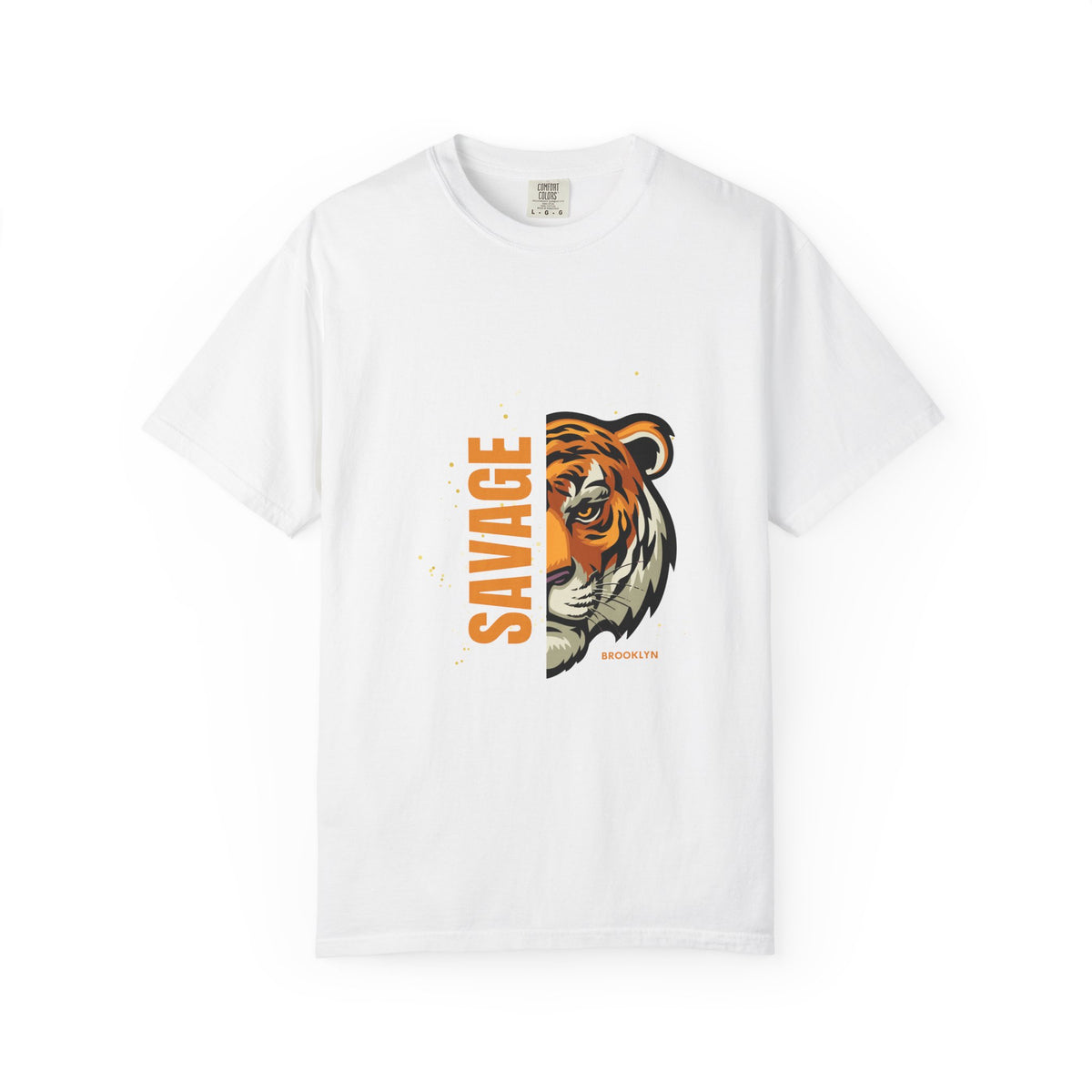 Savage Tiger Graphic Tee, Unisex Shirt, Gift for Animal Lovers, Casual Wear, Birthday Present, Wild Life Style
