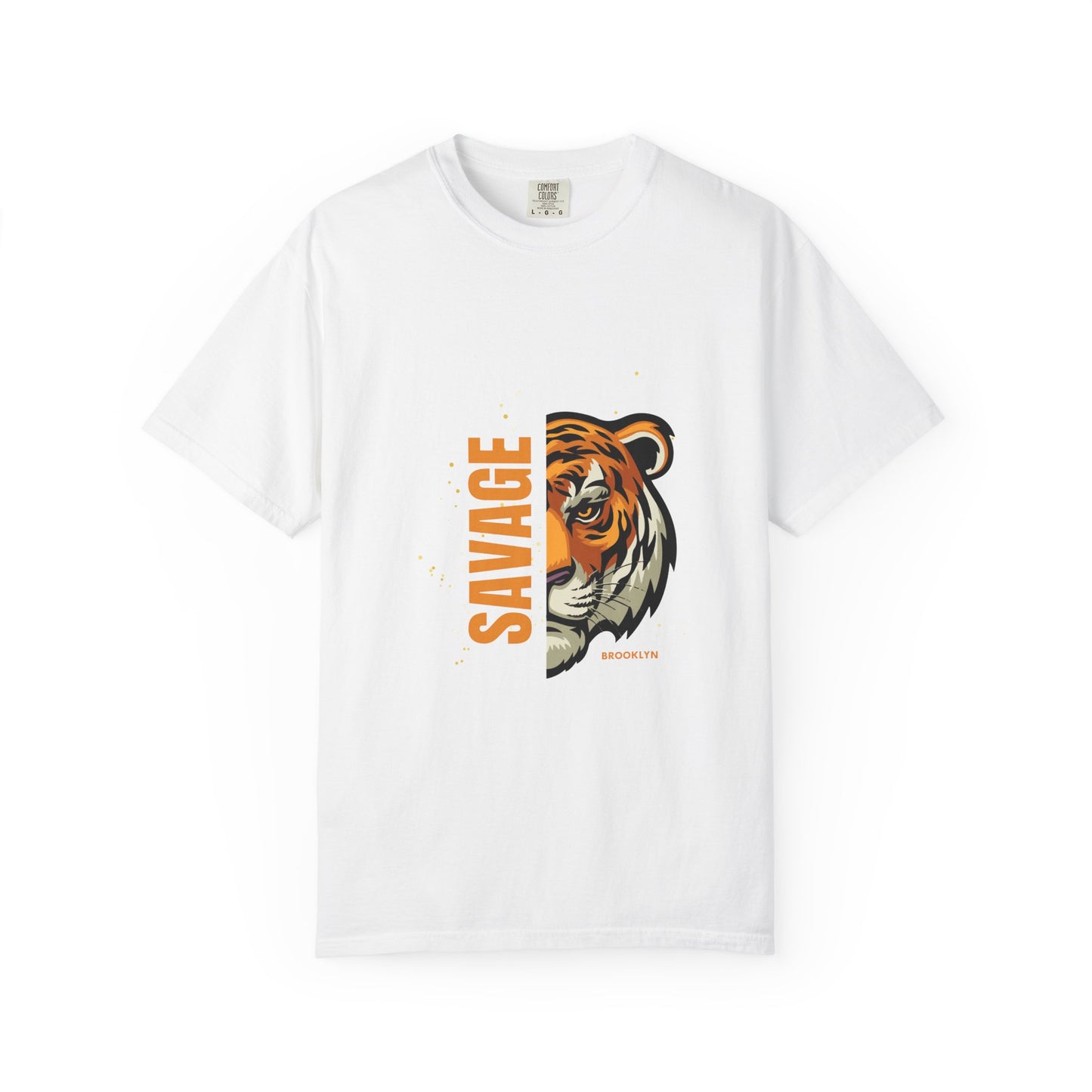 Savage Tiger Graphic Tee, Unisex Shirt, Gift for Animal Lovers, Casual Wear, Birthday Present, Wild Life Style